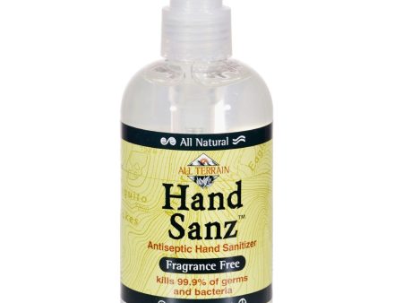 All Terrain All-natural Hand Sanz Fragrance Free - 8 Fl Oz Hot on Sale