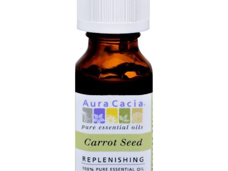 Aura Cacia Pure Essential Oil Carrot Seed - 0.5 Fl Oz Online Hot Sale