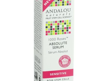 Andalou Naturals Absolute Serum - 1000 Roses - 1 Oz Online Sale