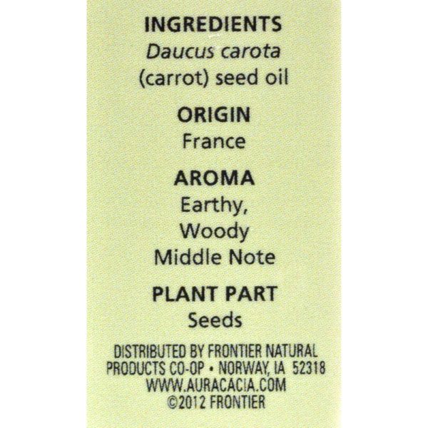 Aura Cacia Pure Essential Oil Carrot Seed - 0.5 Fl Oz Online Hot Sale