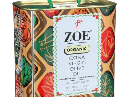 Zoe Organic Olive Oil - Extra Virgin - 88 Oz Hot on Sale