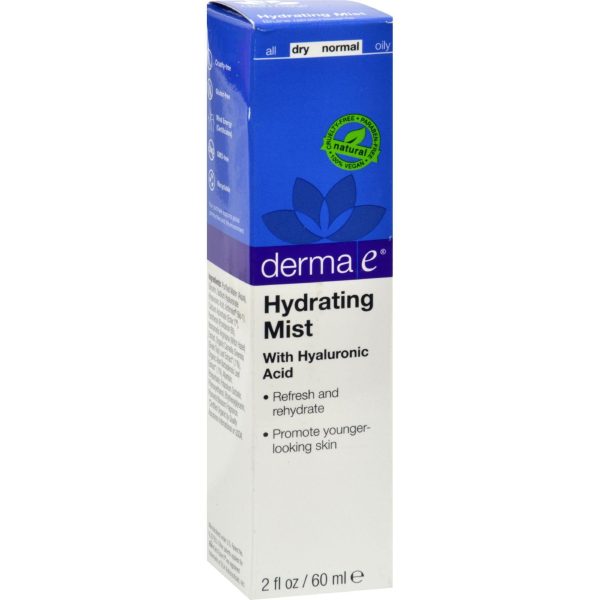 Derma E Hyaluronic Hydrating Mist - 2 Fl Oz Supply