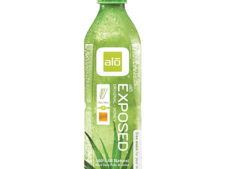 Alo Original Exposed Aloe Vera Juice Drink -  Original And Honey - Case Of 12 - 16.9 Fl Oz. Sale