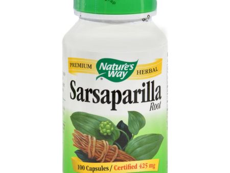 Nature s Way Sarsaparilla Root - 100 Capsules Cheap