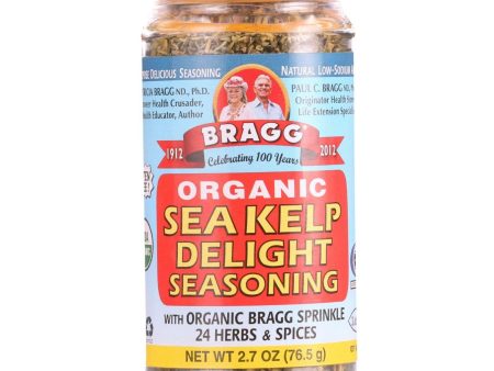 Bragg Seasoning - Organic - Sea Kelp Delight - 2.7 Oz - Case Of 12 Online now