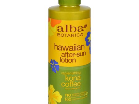 Alba Botanica Hawaiian Kona Coffee After-sun Lotion - 8.5 Fl Oz on Sale