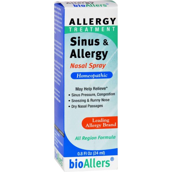 Bio-allers Sinus And Allergy Relief Nasal Spray - 0.8 Fl Oz For Sale