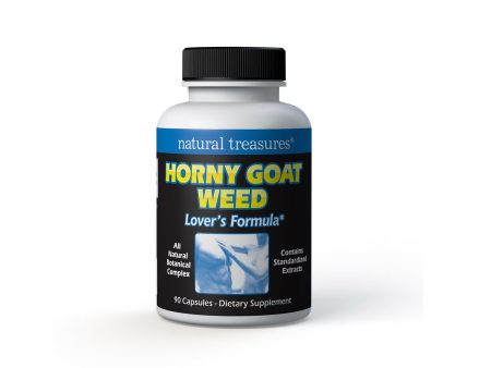 Natural Treasures Horny Goat Weed - 90 Capsules Sale