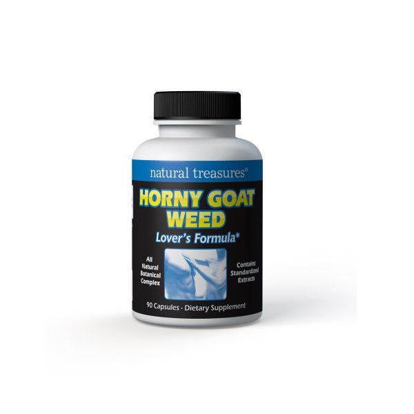 Natural Treasures Horny Goat Weed - 90 Capsules Sale