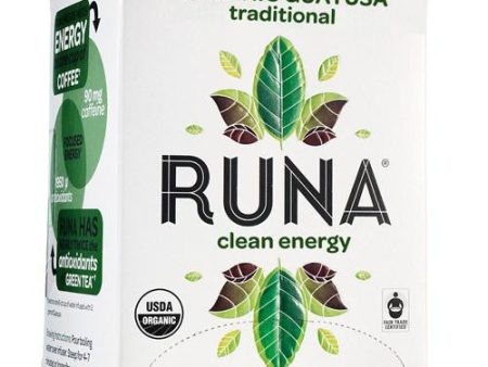 Runa Tea Organic Traditional Guayusa Tea - Case Of 6 - 16 Bags For Cheap