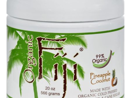 Organic Fiji Sugar Polish Pineapple Coconut - 20 Oz For Discount