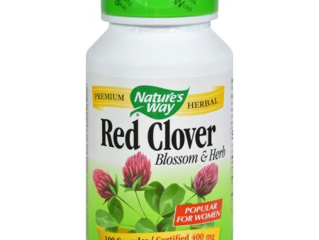 Nature s Way Red Clover Blossom And Herb - 100 Capsules Online Hot Sale