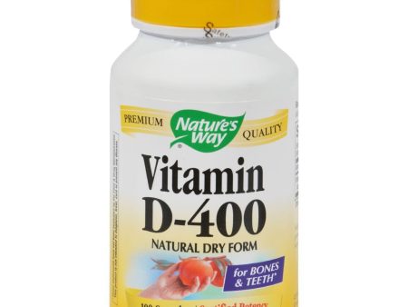 Nature s Way Vitamin D-400 - 400 Iu - 100 Capsules For Discount