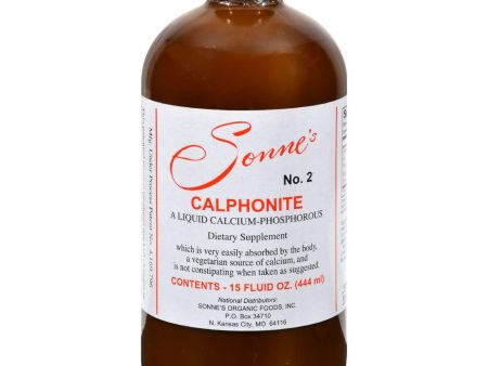 Sonne s Calphonite No 2 Liquid Calcium Phosphorus - 15 Fl Oz For Sale