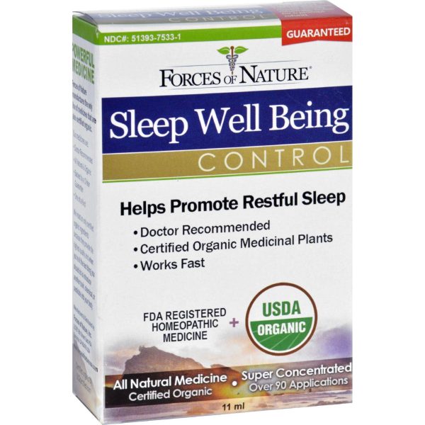 Forces Of Nature Organic Sleep Well Being - 11 Ml Fashion