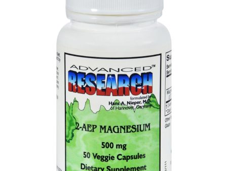 Nci Dr. Hans Nieper 2aep Magnesium - 500 Mg - 50 Capsules Fashion