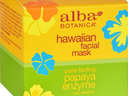 Alba Botanica Hawaiian Papaya Enzyme Facial Mask - 3 Oz Online Sale