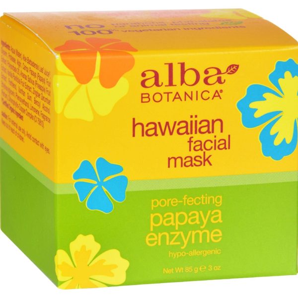 Alba Botanica Hawaiian Papaya Enzyme Facial Mask - 3 Oz Online Sale