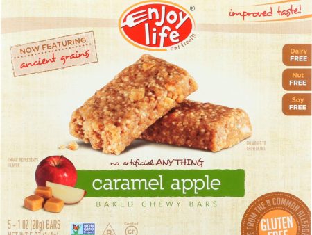 Enjoy Life Snack Bar - Caramel Apple - Gluten Free - 5 Oz - Case Of 6 Discount