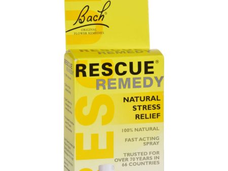 Bach Flower Remedies Rescue Remedy Spray - 0.245 Fl Oz For Sale