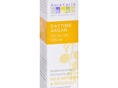 Aura Cacia Organic Face Oil Serum - Argan - 1 Fl Oz Online Sale