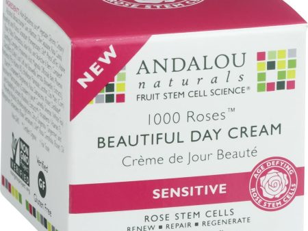 Andalou Naturals Beautiful Day Cream - 1000 Roses - 1.7 Oz Online Hot Sale