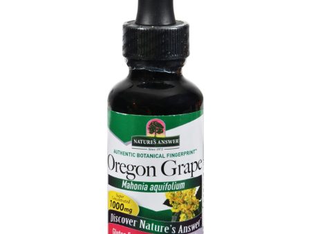 Nature s Answer Oregon Grape Root - 1 Fl Oz For Discount