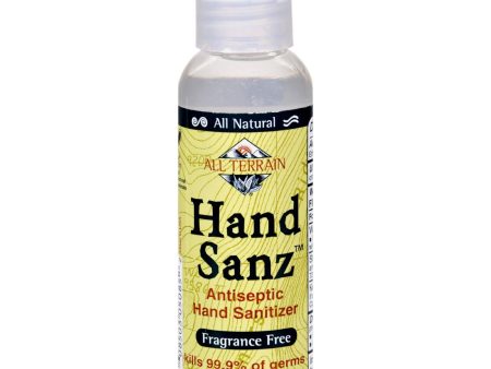 All Terrain Antiseptic Hand Sanitizer - Fragrance Free - 2 Oz Hot on Sale