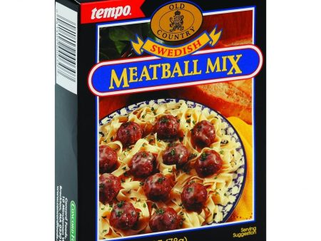 Tempo Old Country Meatball Mix - Swedish - 2.75 Oz - Case Of 12 Hot on Sale