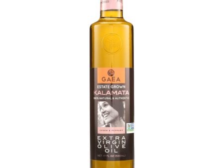 Gaea Olive Oil - Extra Virgin - Kalamata Region - 17 Oz - Case Of 6 For Sale