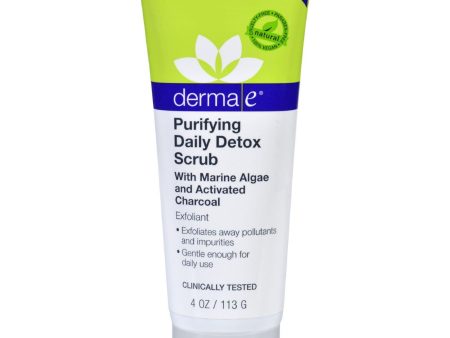 Derma E Scrub - Purifying Daily Detox - 4 Oz Discount