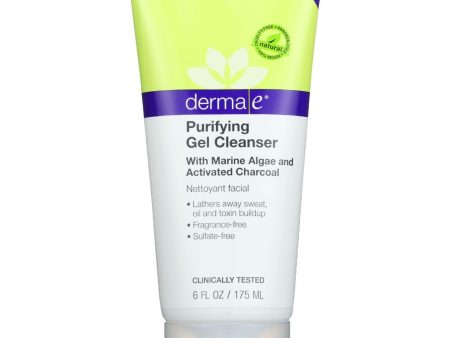 Derma E Gel Cleanser - Purifying - 6 Oz - 1 Each Sale