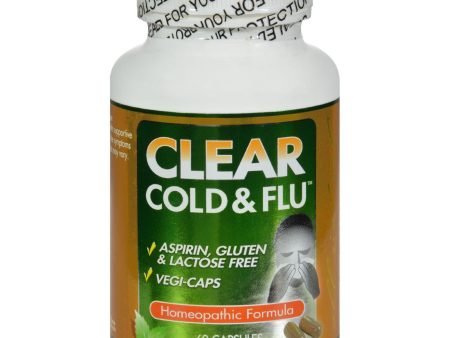 Clear Products Clear Cold And Flu - 60 Capsules For Discount