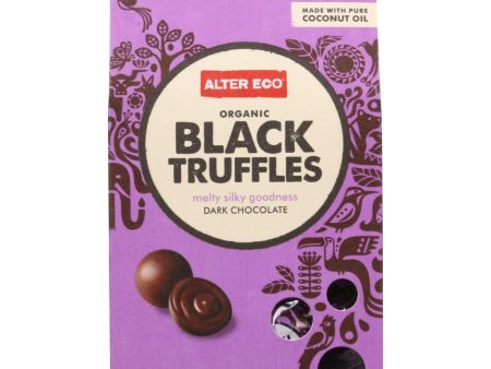 Alter Eco Americas Truffle - Organic - Black - 10 Pack - 4.2 Oz - Case Of 8 Fashion