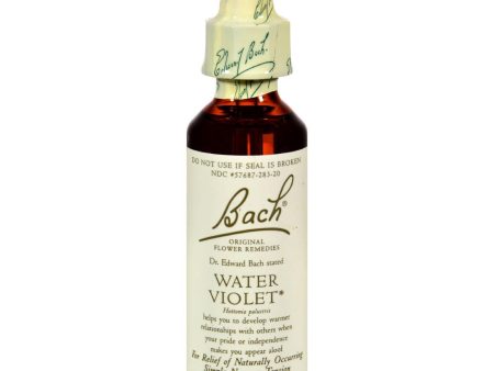 Bach Flower Remedies Essence Water Violet - 0.7 Fl Oz Hot on Sale