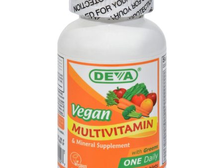 Deva Vegan Multivitamin And Mineral Supplement - 90 Coated Tablets For Discount