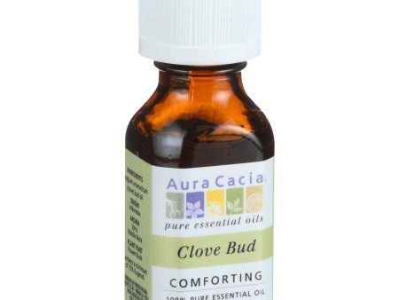 Aura Cacia Essential Oil - Clove Bud - .5 Oz Online Hot Sale