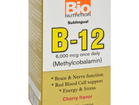 Bio Nutrition B12 Sublingual - 6000 Mcg - 50 Tablets For Cheap