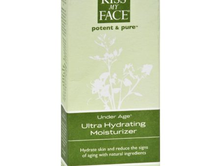 Kiss My Face Ultra Moisturizer Under Age - 1 Fl Oz Discount