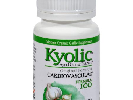 Kyolic Aged Garlic Extract Cardiovascular Formula 100 - 100 Tablets Online