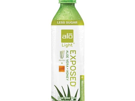 Alo Original Exposed Aloe Vera Juice Drink - Original And Honey - Case Of 6 - 50.7 Fl Oz. Online Sale