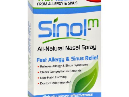 Sinol Sinol-m Homeopathic Allergy And Sinus Relief - 15 Ml Supply