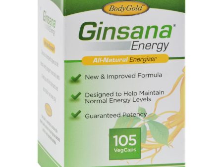 Pharmatron Alan James Ginsana Energy - 105 Softgels Discount