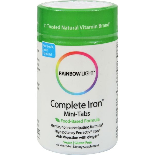 Rainbow Light Complete Iron Mini-tabs - 60 Tablets Online Hot Sale