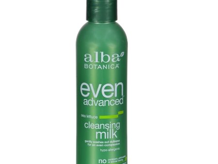 Alba Botanica Advanced Sea Lettuce Cleansing Milk - 6 Fl Oz For Discount