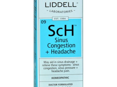 Liddell Homeopathic Sinus Congestion And Headache Spray - 1 Fl Oz Supply