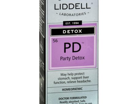 Liddell Homeopathic Detox Pd Party Detox - 1 Fl Oz Hot on Sale