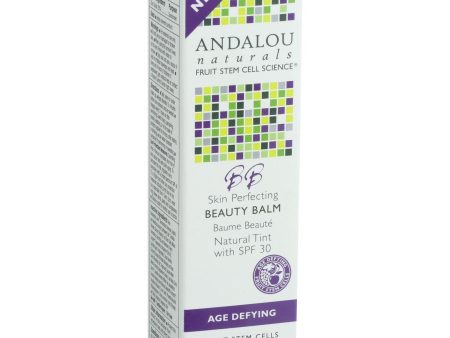 Andalou Naturals Skin Perfecting Beauty Balm - Natural Tint Spf 30 - 2 Oz Online now