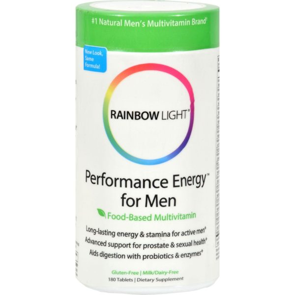 Rainbow Light Performance Energy Multivitamin For Men - 180 Tablets Cheap