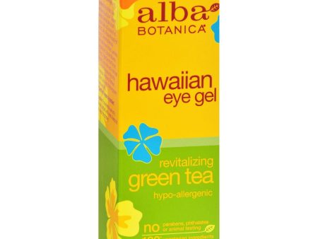 Alba Botanica Hawaiian Green Tea Eye Gel - 1 Fl Oz Discount